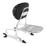 TCMT Passenger Sissy Bar Backrest Luggage Rack Fit For Indian '14-'24 - TCMT