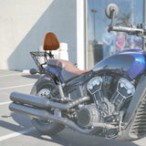 TCMT Passenger Sissy Bar Backrest Luggage Rack Fit For Indian Scout '15-'24 - TCMTMOTOR