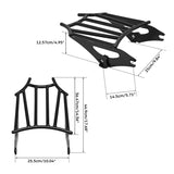 TCMT Quick Detachable Luggage Rack Fit For Harley Touring '09-'25 - TCMT