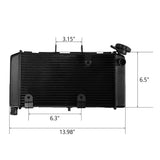 TCMT Radiator Cooler Cooling Fit For Honda NC700X '12-'17 NC750X '14-'23 - TCMT