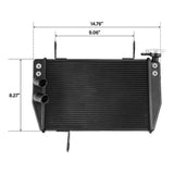 TCMT Radiator Cooler Fit For Ducati Hypermotard 821 '13-'15 Hyperstrada 939 '16-'21 - TCMT