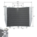TCMT Radiator Engine Cooler Cooling Fit For Kawasaki Ninja ZX10R '04-'05 - TCMT