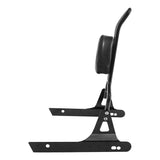TCMT Rear Detachable Backrest Chrome Sissy Bar Pad Fit For Harley Dyna '06-'17 - TCMT