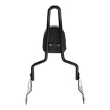 TCMT Rear Detachable Backrest Chrome Sissy Bar Pad Fit For Harley Dyna '06-'17 - TCMT