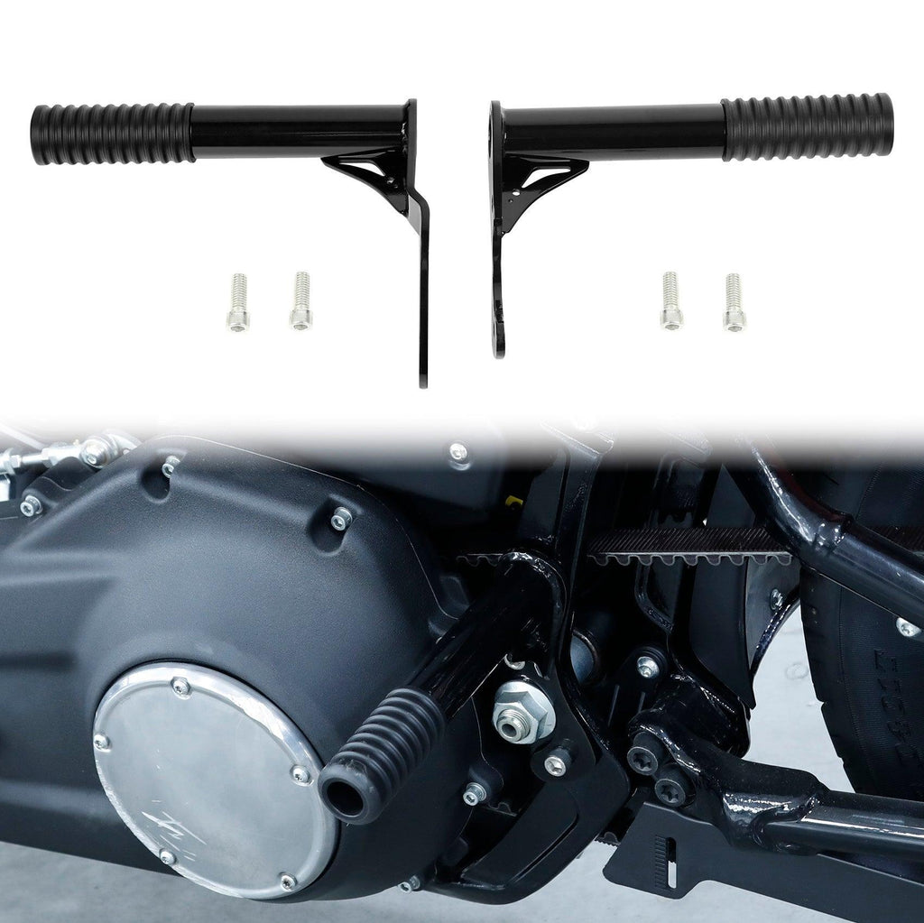 TCMT Rear Engine Guard Crash Bar Protector Footpegs Fit For Harley Low Rider Street Bob Heritage Classic 2018-2022 - TCMT