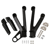 TCMT Rear Footpegs Footrests Brackets Rest Fit For Kawasaki ZX10R '04-'05 - TCMT