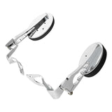 TCMT Rear Passenger Armrests Adjustable Fit For Harley Touring Glide '14-'23 - TCMT