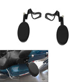 TCMT Rear Passenger Armrests Adjustable Fit For Harley Touring Glide '14-'23 - TCMT