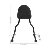 TCMT Rear Passenger Backrest Sissy Bar Fit For BMW R18 '20-'24 - TCMT