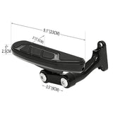 TCMT Rear Passenger Floorboard Footboard Fit For Harley Touring '93-'23 - TCMT
