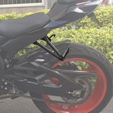 TCMT Rear Passenger Foot Pegs Bracket Mount Fit For Suzuki GSXR600 GSXR750 '11-'23 - TCMT