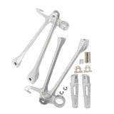TCMT Rear Passenger Foot Pegs Footrest Bracket Fit For Suzuki GSX R1000 '09-'16 - TCMT