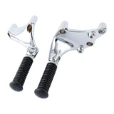 TCMT Rear Passenger Footpegs & Mount Kit Fit For Harley Sportster XL883 XL1200 2014-2021 - TCMTMOTOR