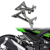 TCMT Rear Passenger Footpegs Peg Bracket Fit For Kawasaki Ninja 300 '13-'17 - TCMT