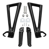 TCMT Rear Passenger Footrest Foot Peg Bracket Fit For Yamaha YZFR6 '06-'16 - TCMT