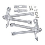 TCMT Rear Pedals Footrests Footpegs Bracket Set Fit For Suzuki GSXR 1000 '07-'08 - TCMT