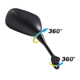 TCMT Rear View Side Mirrors Fit For Honda CBR600RR 2003-2022 CBR1000RR 2004-2007 - TCMTMOTOR