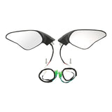 TCMT RearView Mirror Turn Signal Fit For Ducati 848 EVO '08-'13 1198 1198S 1198R '09-'11