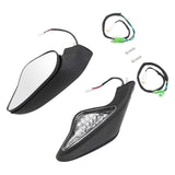 TCMT RearView Mirror Turn Signal Fit For Ducati 848 EVO '08-'13 1198 1198S 1198R '09-'11 - TCMT