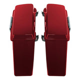 TCMT Red Hard Saddlebags For Harley Touring '94-'13 - TCMT