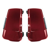 TCMT Red Hard Saddlebags For Harley Touring '94-'13 - TCMT