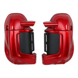 TCMT Red Lower Vented Fairing Fit For Harley Touring '83-'13