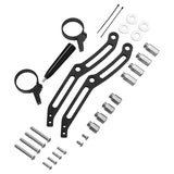 TCMT Remote Reservoir Rear Suspension Shocks Bracket Fit For Harley Touring '14-'24 - TCMT