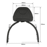 TCMT Rider Front Backrest Sissy Bar Fit For Honda Goldwing GL1800 '01-'16