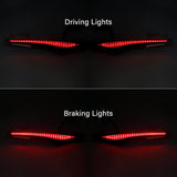 TCMT Saddlebag Accent Swoop LED Light Fit For Honda Goldwing GL1800 '12-'17 F6B '13-'17 - TCMT