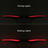 TCMT Saddlebag Accent Swoop LED Light Fit For Honda Goldwing GL1800 '12-'17 F6B '13-'17 - TCMT