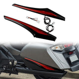 TCMT Saddlebag Accent Swoop LED Light Fit For Honda Goldwing GL1800 '12-'17 F6B '13-'17 - TCMT