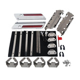 TCMT Saddlebag Lid Latch Lock Hardware kit Set Fit For Harley Touring 1993-2013 - TCMTMOTOR