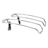 TCMT Saddlebag Lid Top Rail & LED Light Fit For Harley Touring '94-'13 - TCMT