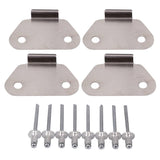 TCMT Saddlebag Lids Wear Strike Plates Nail Fit For Harley Touring 1993-2013 - TCMTMOTOR