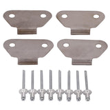 TCMT Saddlebag Lids Wear Strike Plates Nail Fit For Harley Touring 1993-2013 - TCMTMOTOR