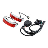 TCMT Saddlebag Run Brake LED Turn Lights Fit For Harley Touring '14-'24