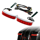 TCMT Saddlebag Run Brake LED Turn Lights Fit For Harley Touring '14-'24