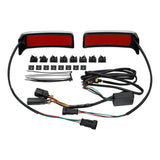 TCMT Saddlebags LED Brake Run Turn Signals Lights Fit For Harley Touring '14-'24 - TCMT