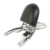 TCMT Sissy Bar Backrest Luggage Rack Baseplate Fit For Harley VRSCA VRSCB VRSCD '02-'06 - TCMT