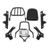 TCMT Sissy Bar Backrest Luggage Rack Fit For Harley Dyna Street Bob FXDB '06-'17 - TCMT