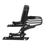 TCMT Sissy Bar Backrest Luggage Rack Fit For Harley Dyna Street Bob FXDB '06-'17 - TCMT