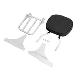 TCMT Sissy Bar Backrest Pad Luggage Rack Fit For Harley Softail FLSTC '84-'17 - TCMT