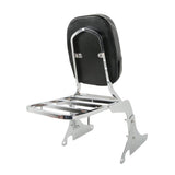 TCMT Sissy Bar Backrest Pad Luggage Rack Fit For Kawasaki Vulcan VN 400 800 '95-'12 - TCMT