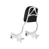TCMT Sissy Bar Backrest Upright Pad Fit For Harley Softail Slim Heritage Classic Street Bob Deluxe '18-'23 - TCMT