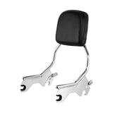 TCMT Sissy Bar Backrest Upright Pad Fit For Harley Softail Slim Heritage Classic Street Bob Deluxe '18-'23 - TCMT