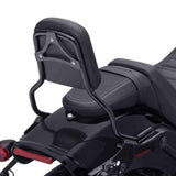 TCMT Sissy Bar Backrest Upright Pad Fit For Harley Softail Slim Heritage Classic Street Bob Deluxe '18-'23 - TCMT