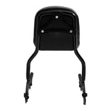 TCMT Sissy Bar Backrest Upright Pad Fit For Harley Softail Slim Heritage Classic Street Bob Deluxe '18-'23 - TCMT