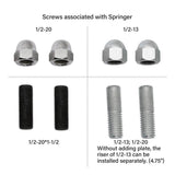 TCMT Springer Handlebar Tree Adapter Top Clamp 3-1/2" 4-3/4" Riser Fit For Harley - TCMT