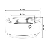 TCMT Triple Tree Upper Fork Nut Bolt Cover Fit For Harley Sportster 883 1200 '09-'13 - TCMT