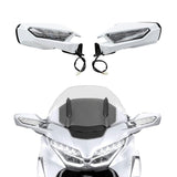 TCMT Turn Signal Integrated Rear View Side Mirrors Fit For Honda Goldwing GL 1800 2018-2022 - TCMT